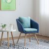 WALNUT Modern Simple Lazy Home Appliance Competition Game Chair Office Comfortable Sedentary Office Chair (Color : B)