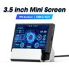 Sikai 3.5 inch Mini Screen PC Parts,IPS Screen/USB-c Port,PC Temperature Display AIDA64, Compatible with Windows System PC Sensor Panel Display C