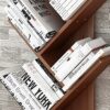 NXYJD Bookshelf, Floor Standing Tree Bookcase in Living Room/Home/Office, Bookshelves Storage Rack for CDs/Movies/Books