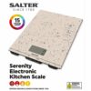 Salter SA00246 Serenity Electronic Kitchen Scales - Digital Baking Scales with 5 kg Capacity, Food Scale, Add Ingredients and Weigh for Multiple