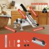 BAOSHISHAN Frozen Meat Slicer Manual Meat Slicers Stainless Steel Ginseng Cutter for Home Use Beef Mutton Roll Bacon Cheese Nougat Deli Shabu Sha