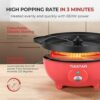Tiastar Popcorn Machine, 650W Electric Stirring Popcorn Maker, 3L Capacity Popcorn Popper with Non-Stick Coating, Healthy & Less Oil for Movie Ni