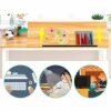 JJDNZ Portable Folding Computer Desk Table Foldable Student Writing Desk Laptop Folding Desk with Adjustable Legs for Small Space Home Office Sch