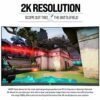 X= XC27WQ 27" VA 1440p 165Hz FreeSync/G-Sync DP HDMI Curved RGB Gaming Monitor with speakers