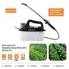 WECLEAN Electric Garden Sprayer, 4L Sprayer with 2.0 Ah Rechargeable Battery Up to 3 Hours Runtime, Pump Sprayer for Garden, Battery Powered Spra