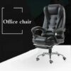 ZCMEB Gaming Chair Massage Synthetic Leather Office Chair Home Reclining Computer Boss Chair Swivel Lifting