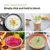 Braun MultiQuick 1 Hand Mixer MQ10.201MWH, Lightweight Mixer with EasyTwist Technology, One Speed, 350ml Chopper and 600ml Beaker Included, 450W,