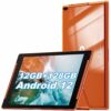 10.1 inch Tablet,Android 12 Tablets with Stand,12GB RAM 128GB ROM (512GB Expandable Storage),HD IPS Screen,2.0MP Front Camera,8.0MP Rear Camera,W