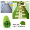 Atyhao Artificial Grass Plastic Rug Grass Indoor Outdoor Green Synthetic Lawn Micro Ornament Landscape Decoration (Size: 30 cm x 30 cm)
