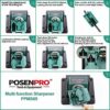 Bench Mounting Multipurpose Sharpener,POSENPRO Multi-Functional Electric Knife Sharpener/Chisel/Plane Blade/HSS Drill Sharpening Machine Use for
