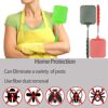 Wancala 3pcs Fly Swatter, Fly Killer Bat with Long Handle, Fly Zapper Racket ，Fly Swatter Plastic Spider Catcher Mini Fly Swatter Insect Catcher