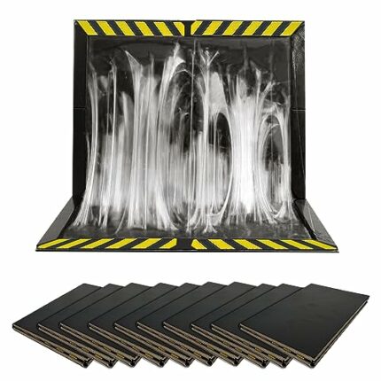 READY STEADY DEFEND Pest Glue Traps (Pack of 10) | Multi-Use Pest Sticky Boards | Extra Strong Glue | For Use in Outdoors, Home, Garden & Office,