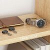 BCLGCF Desktop Bookshelf Desk Storage Organizer, Display Shelf Rack Countertop Bookcase, Open Shelves for Bedroom Living Room Office, Home Decor