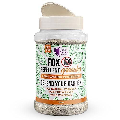 Fox Repellent Granules For Gardens | Anti-Fouling & Digging | Natural Deterrent | 400g