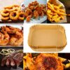 100pcs Square Air Fryer Liners Disposable, Air Fryer Parchment Paper Liners Air Fryer Accessories Compatible with Ninja AF300UK AF400UK, Salter a