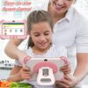 ascrecem Kids Tablets 7 inch Android Tablet for Kids with WiFi Dual Camera Educational Games Parental Control, Children's Tablet with Kids Softwa