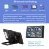 Annadue 3.5in IPS Computer Temp Monitor, PC Sensor Panel Display, PC CPU GPU RAM HDD Data Monitor Computer Temperature Display for Windows System