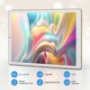 YOTOPT U10 Tablet 10 Inch 4G lte and WiFi, Android 12.0 Octa-Core Tablet, 11GB RAM, 64GB ROM(1 TB Expandable), FHD smart screen, 5MP+8MP, With Ke