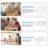 ZENMAG 8 Inch 13 pcs Air Fryer Accessory Set Suitable for Cosori Ninja Salter Tefal 4.2L—5.5L, Philips 6.2L-7L, Tower 5L—5.7L, Set of 13 Includin
