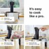 Anova Precision Cooker Nano [AN400-UK00] WiFi, Type G Plug included for UK use, Bluetooth, Small, Black
