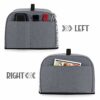 Yarwo Dust Cover for Ninja Foodi Health Grill and Air Fryer AG301UK, Cover for Ninja Foodi Health Grill with Wipe Clean Liner and Accessories Poc