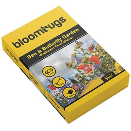 Wildflower Garden Mixed Seeds -26 Native Species- Shake and Rake -Attract Bees and Butterflies. Handmade in Lincolnshire. Grow Your Own Wildflowe
