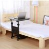 ZCMEB Folding Computer Desk, Height-Adjustable, Space-Saving Home Office Desk Working Table
