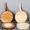 Wood Tortilla Press, Wooden Dumpling Wrapper, Heavy Duty Corn Tortilla Machine, Easy Use, Pastry Press Dumpling Pressing Tool Kitchen Baking Tool