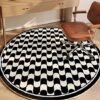 Liveinu Office Chair Mat for Hardwood & Tile Floor, Round Computer Gaming Rolling Chair Mat, Under Desk Low-Pile Rug, Large Anti-Slip Floor Prote