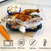 WRAPOK Large Turkey Roasting Bags Cooking Oven Chicken Bag For Meat Poultry Fish Seafood Vegetable - 4 Bags (17 x 21.5 Inch)