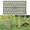 6PCS Tree Trunk Protectors, Adjustable Plastic Tree Guard Trunk Protection Cover for Trees, Plants, Saplings, Landscape Lights, Prevent Damage fr