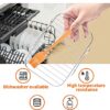 Air Fryer Rack 7Pcs Compatible with Ninja Food Dual Zone Air Fryer AF300UK AF400UK Layered Dehydrator Racks with 4 Skewers Air Fryer Accessories