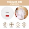 WENRERO 6 PCS Silicone Dehydrator Sheets Non Stick Food Fruit Dehydrator Mats Trays Silicone Steamer Liner Reusable Steamer Mesh Mat Round Dumpli