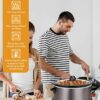 2PCS Slow Cooker Mat,Oval Slow Cooker Heat Resistant Mat,Protector Slider Mat Compatible with Crockpot 6-8 Quart,Appliance Slider Kitchen Counter