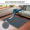 Chair Mat for Hard Floor, 48"x36" Office Chair Mat for Hard Surface, Flannel Fabric Chair Mat for Hardwood Floors, Protector Floor Desk Rug for H
