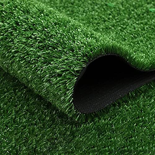 MOVKZACV Artificial Grass Turf Lawn, 78.74' x 19.69' Realistic Fake Faux Grass Turf Rug for Outdoor Garden Lawn Landscape Patio, Outdoor Decor