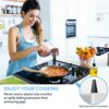 2 Pack Silicone Stove Counter Gap Cover, 63cm/25" Long Kitchen Counter Gap Filler, Heat Resistant Gap Filler Seals Spills Between Counter, Stovet
