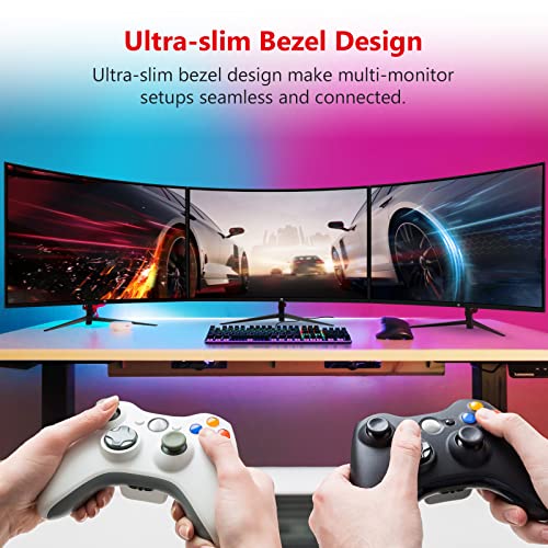 Z-Edge 27 Inch Curved Gaming Monitor 240Hz 1ms MPRT Full HD 16:9 Curved Screen 350cd/m² Brightness, Ultra-Thin Bezel, FreeSync, HDMI 2.0 & Displa