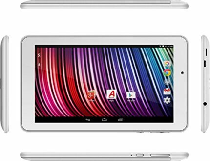 Bush MyTablet 7 Inch 1.3GHz Quad Core, 1GB RAM, Android 16GB, Tablet WiFi, Bluetooth, Webcam - Silver.