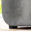 BELLE VOUS 50 Pack Invisible Plant Pot Feet - Invisible Black Flower Pot Risers - Non-Slip with Strong Self Adhesive Pads for Medium and Large Si