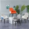 WALNUT Simple Home Chair Restaurant Hotel to Discuss the Meeting Chair to Eat Stool Desk Chair Parlor Chair (Color : A)