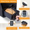 2PCS Air Fryer Liners for Ninja AF300UK, Double Air Fryer Liner, Ninja Foodi Air Fryer Accessories, Non-Stick Airfryer Liner for Dual Air Fryers