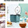 1.2 Liters Mini Rice Cooker, For 1-2 Person, Supports Preset and Keep Warming, 4 Multicooker Functions to Make Rice, Soup, Porridge, Cake