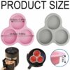 2Pcs Air Fryer Egg Mould, Silicone Muffin Trays Baking, Air Fryer Accessories, Silicone Moulds for Baking Cupcake Cases, for Making Muffin Cakes