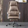KXDCZ Office Chair Comfort Casual Design Office Chair Boss Chair (Color : Argento, Size : 1pcs)