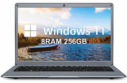 jumper Windows 11 Laptop,8GB RAM 256GB SSD,1920 * 1080 Pixels 13.3 Inch Laptops,Intel Celeron Processor N Computer,Bluetooth,WiFi,Ultrabook with