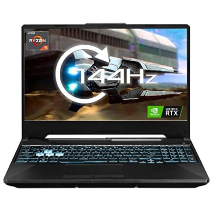 ASUS TUF Gaming A15 15.6" FHD IPS 144Hz Laptop AMD Ryzen 5 4600H 3.0 GHz 8GB RAM 512GB SSD Backlit Keyboard NVIDIA GeForce RTX 3050 4GB GDDR6 Gra