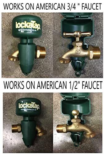 Lockatap PDSLT001 Tap Lock, Green,12.5 x 6.5 x 7 cm