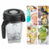 Vitamix Jug 64oz Blender Container, Blender Cup, 2L Transparent Food Blender Container with Blade Lid, Container Jug for Vitamix Blender, Blender