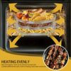 3 Stackable Dehydrator Racks with Clip, Round Air Fryer Rack for Ninja Air Fryer, Stainless Steel Air Fryer Basket Tray, Multi-Purpose Air Fryer